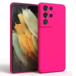 کاور مدل سیلیکونی مناسب برای گوشی موبایل سامسونگ Galaxy S21 Ultra