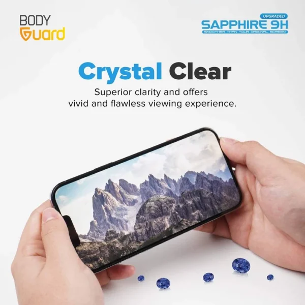 محافظ صفحه نمایش مدل آنتی استاتیک مناسب برای گوشی موبایل اپل iPhone 15 Pro Max