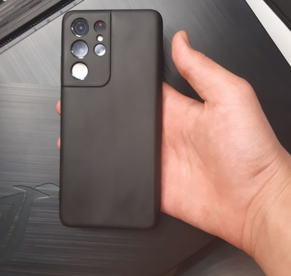 کاور مدل سیلیکونی مناسب برای گوشی موبایل سامسونگ Galaxy S21 Ultra