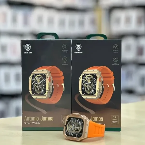 ساعت هوشمند مدل آنتونیو جیمز Green Lion،