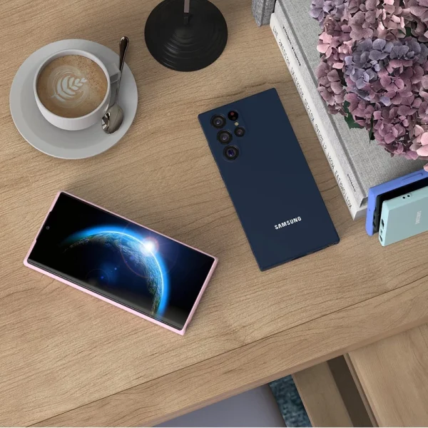 کاور مدل سیلیکونی مناسب برای گوشی موبایل سامسونگ Galaxy S22 Ultra