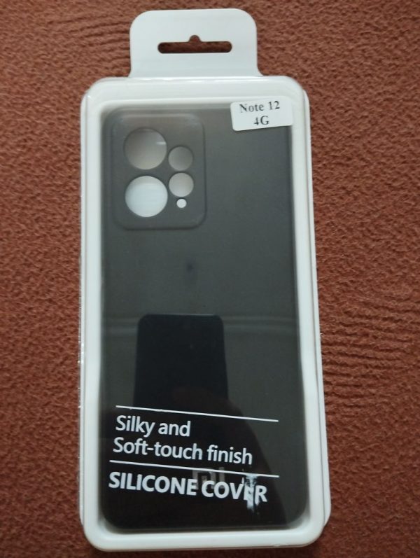 کاور مدل سیلیکونی مناسب برای گوشی موبایل شیائومی Redmi note 12 4G