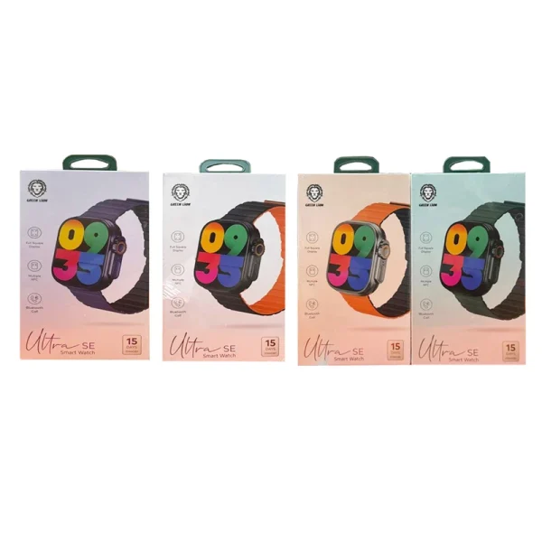 ساعت هوشمند گرین لاین مدل Ultra SE، مناسب برای ورزش، روزمره، دارای قابلیتهای صفحه نمایش رنگی