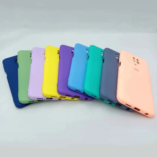 کاور مدل سیلیکونی مناسب برای گوشی موبایل شیائومی Redmi Note 9 pro