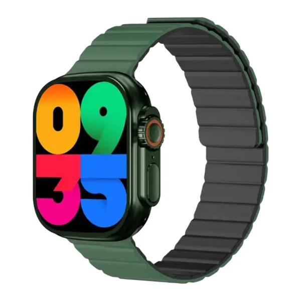 دساعت هوشمند گرین لاین مدل Ultra SE، مناسب برای ورزش، روزمره، دارای قابلیتهای صفحه نمایش رنگی و لمسی، بند آلومینیوم،