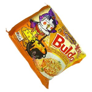 نودل کره ای پنیری با طعم تند مرغ Samyang سامیانگ مدل Quattro Cheese