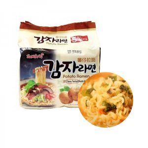 نودل سیب زمینی رامن سامیانگ 120 گرم Samyang بسته 5 عددی